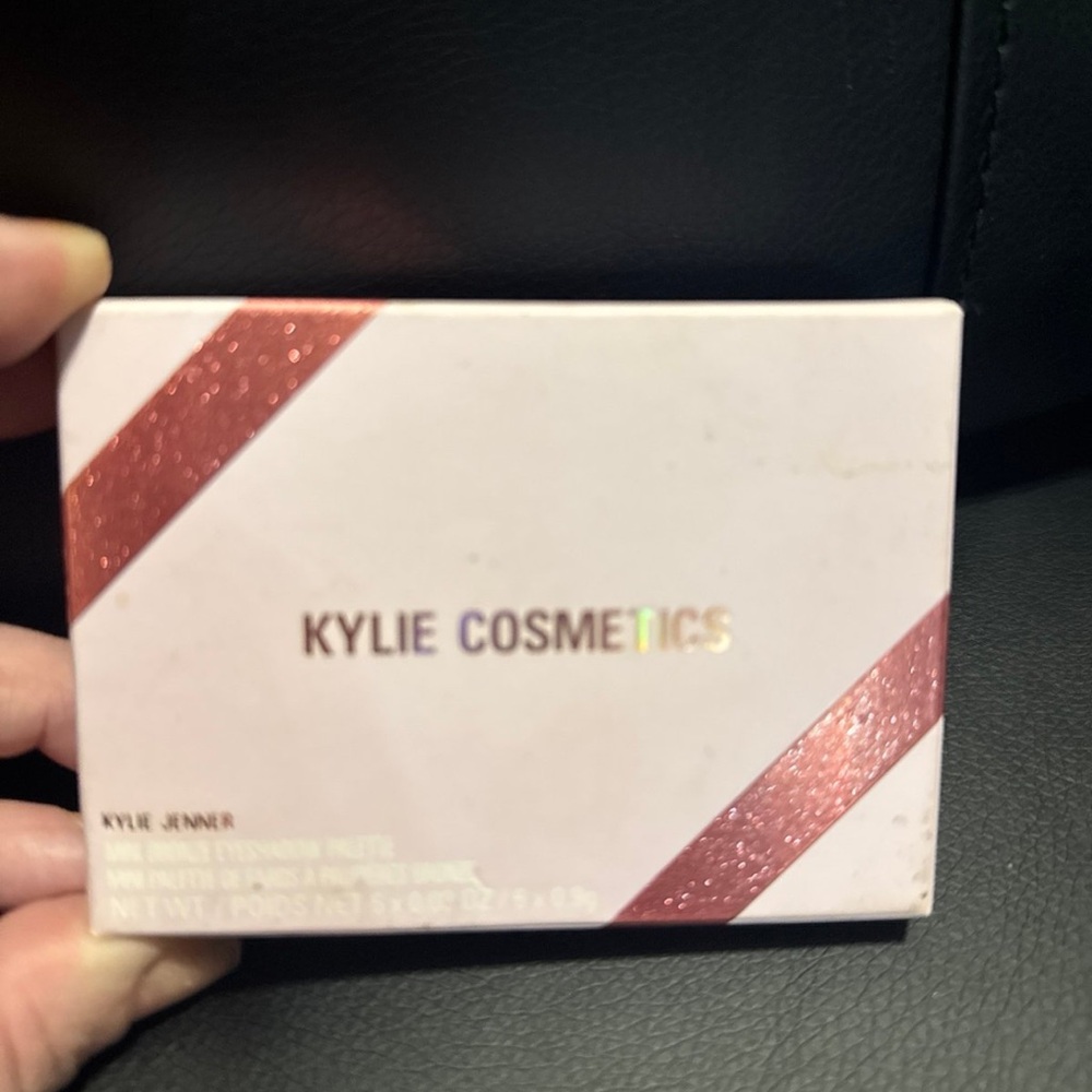 Kylie Cosmetics Makeup Palette with Red Accents
